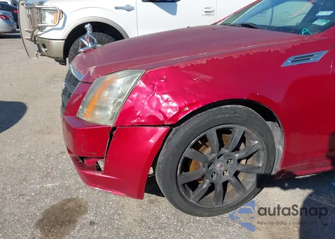 2010 Cadillac Cts Luxury из США, поврежденный, VIN 1G6DE5EG3A0147598